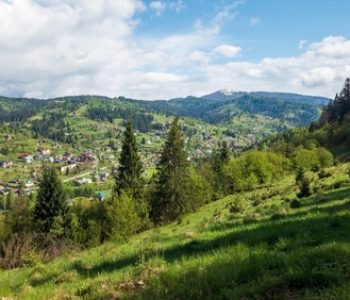 Breathtaking,Panoramic,View,Of,The,Carpathian,Mountains,Near,Slavsko,,Ukraine.