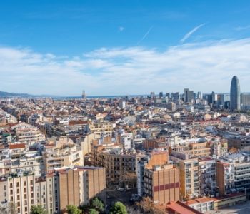 Barcelona,,Spain,,Espagne,,The,Sagrada,Família,,View,Panoramic