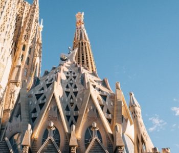 Barcelona,,Spain:,12.11.2023:,Cathedral,Of,Sagrada,Familia.,The,Famous,Project